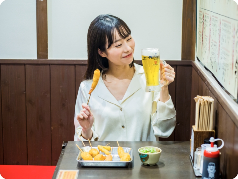 串かつだるま 難波本店