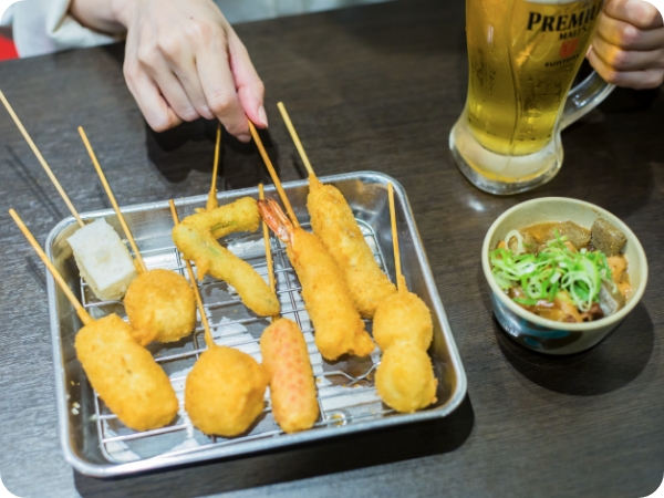 串かつだるま 難波本店